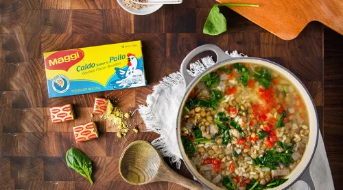 Sopa de lentejas