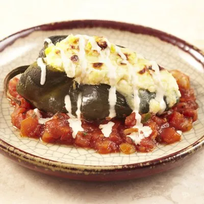 Corn Chiles Rellenos