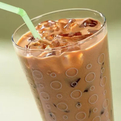 Dulce de Leche Latte Sobre Hielo