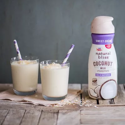 Batido de piña y coco
