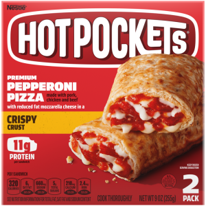 Pepperoni Pizza Crispy Crust Frozen Sandwich | Official Hot Pockets®
