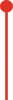 Ilustración vectorial de una línea de tiempo roja