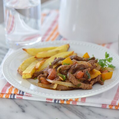 Peruvian Beef Stir-Fry