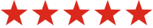 5 out of 5 star rating