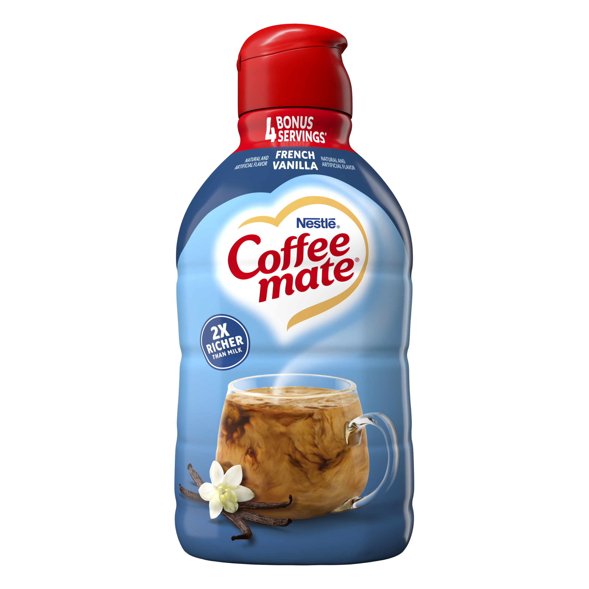 French Vanilla Flavored Coffee Creamer 66 oz. Official COFFEE MATE®
