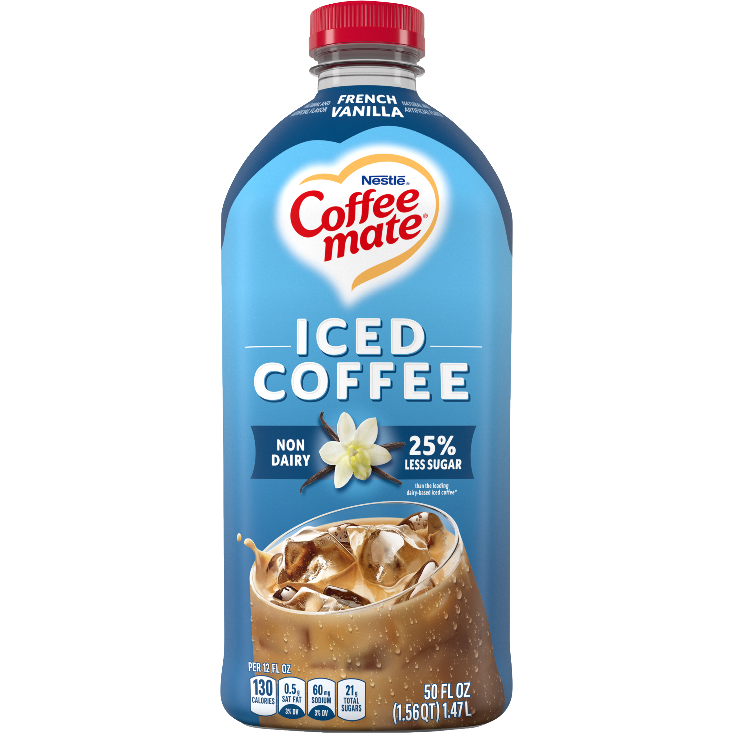 French Vanilla Iced Coffee Drink 50 oz.