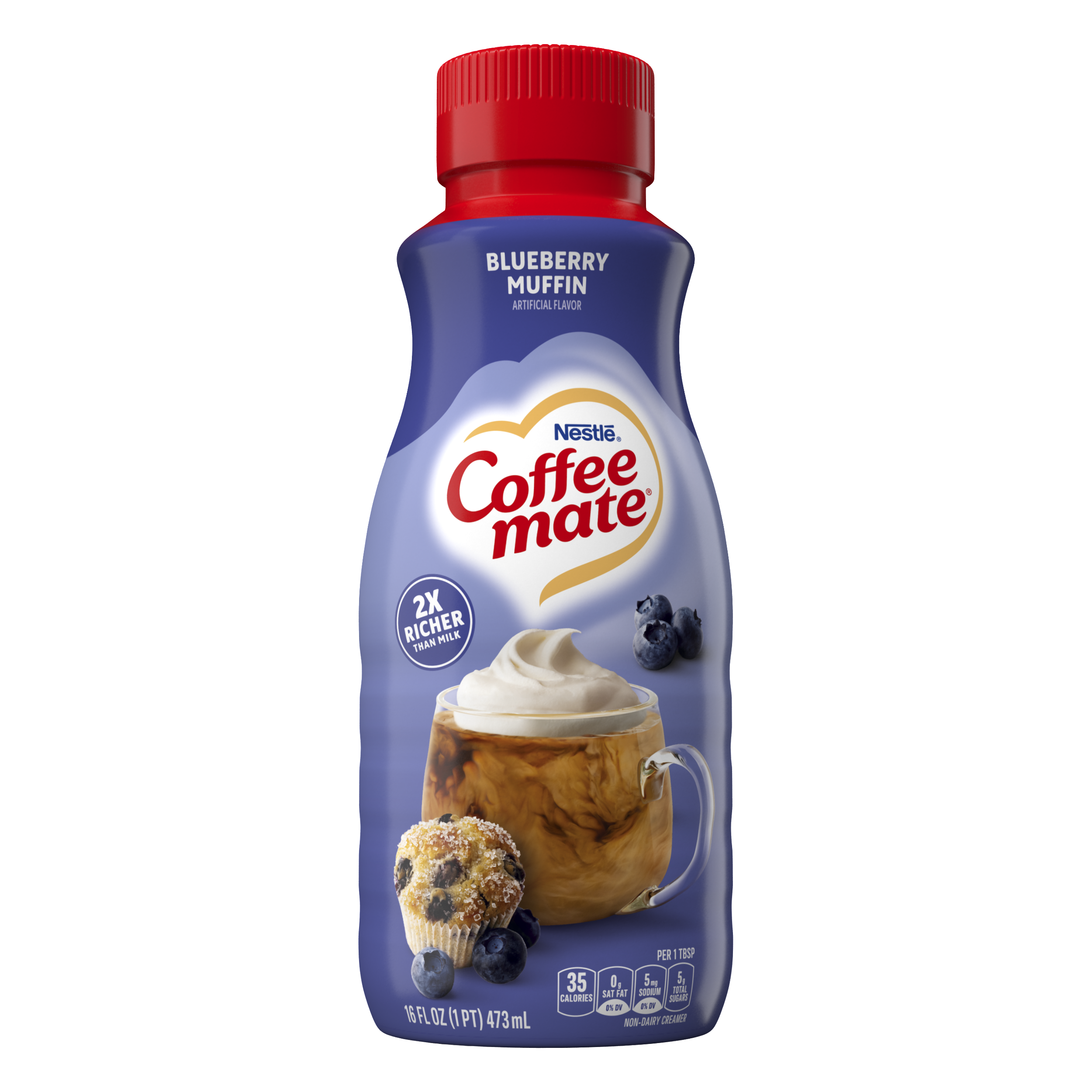 Blueberry Muffin Non Dairy Coffee Creamer Official COFFEE MATE blueberry-muffin-non-dairy-coffee-creamer-official-coffee-mate
