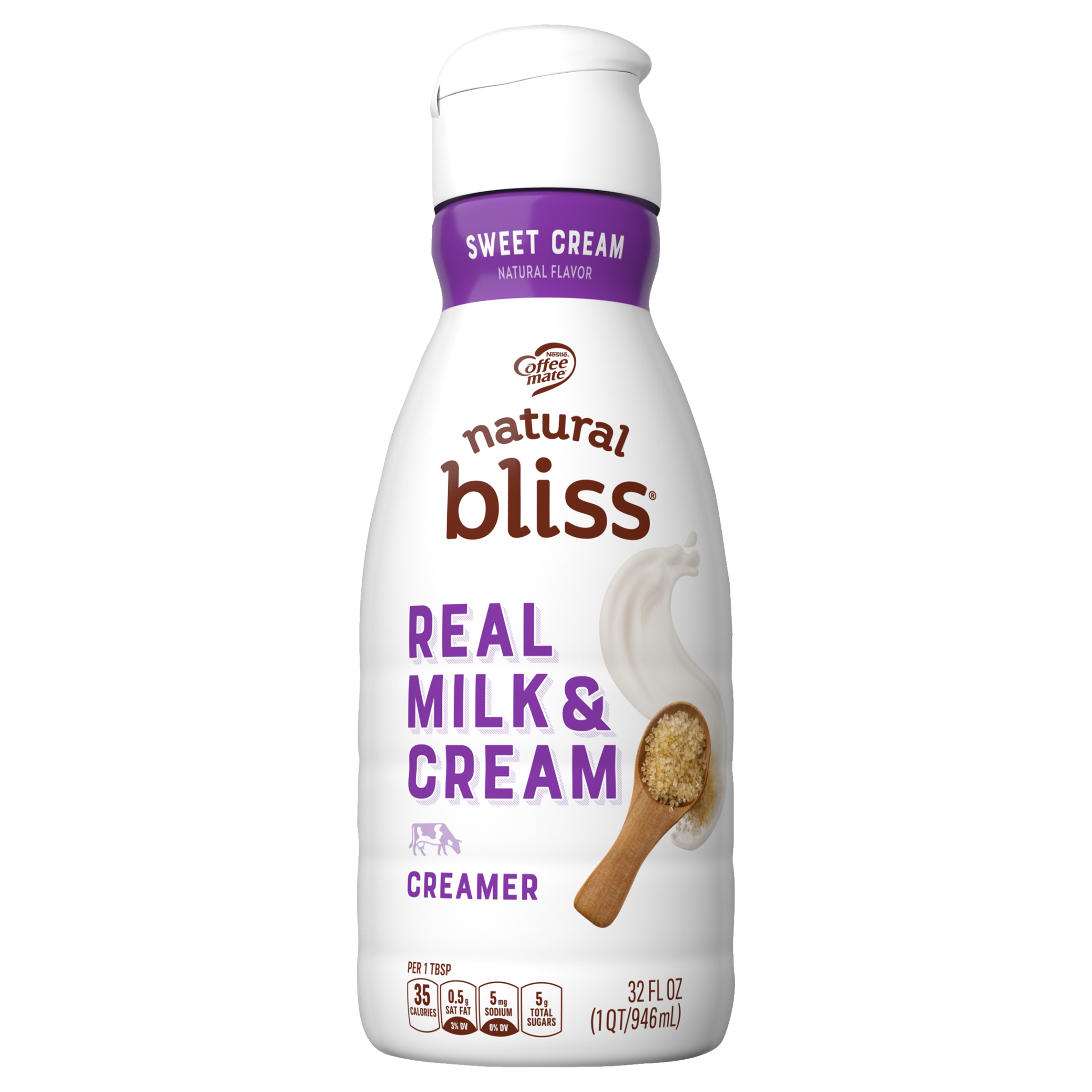 Sweet cream flavored coffee creamer goodnes