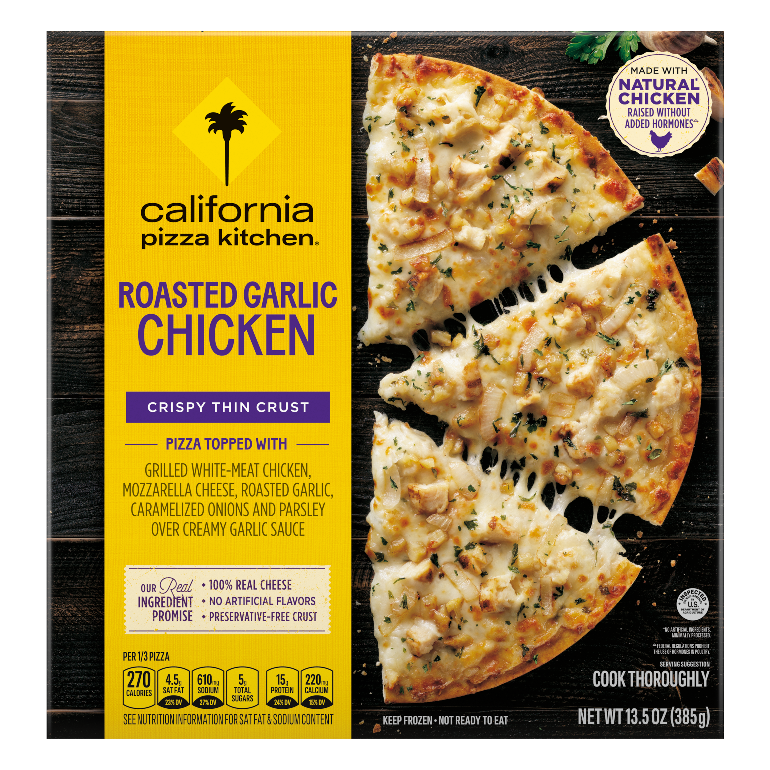 California 2025 chicken pizza