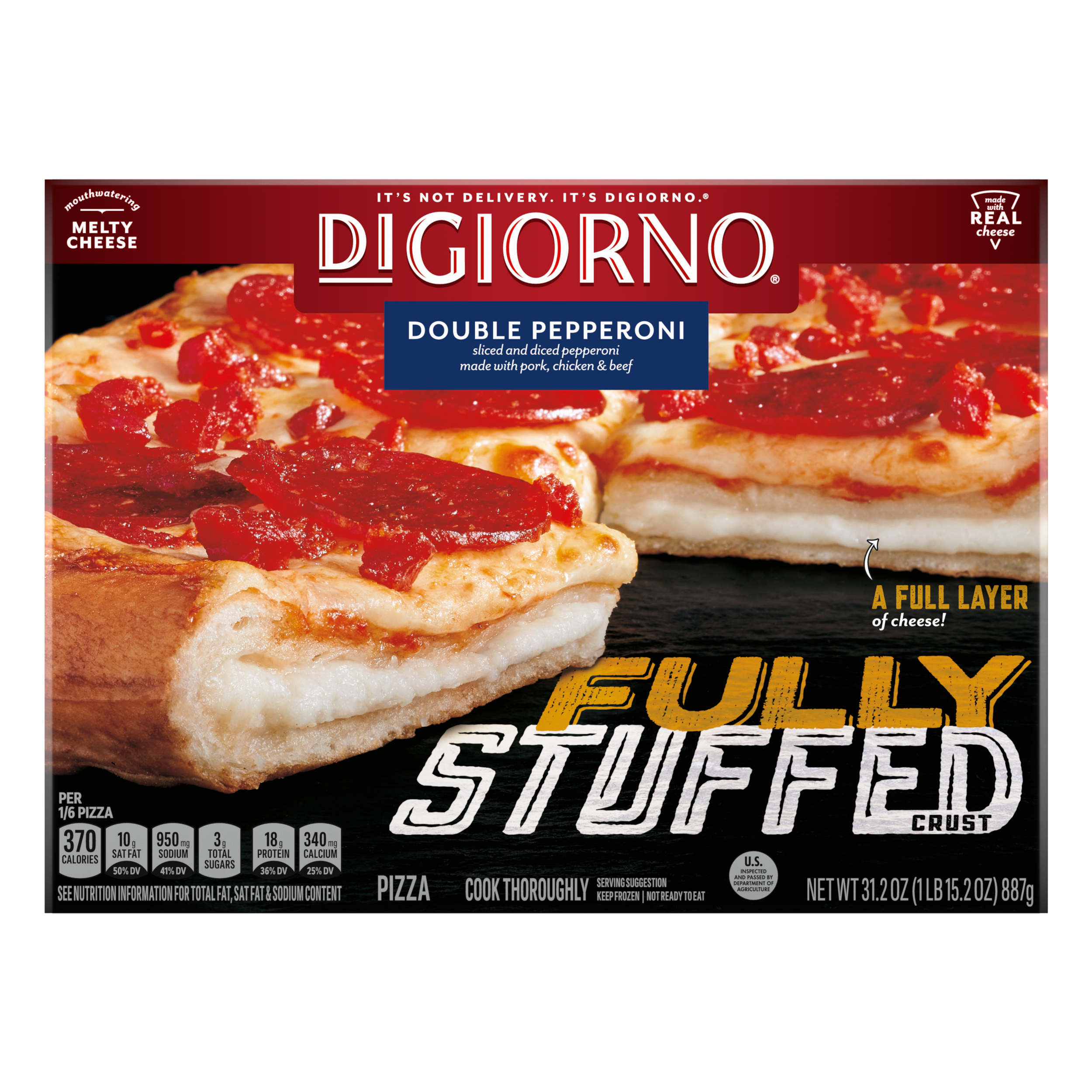 DiGiorno Pizza Cooked in the Toaster Oven 