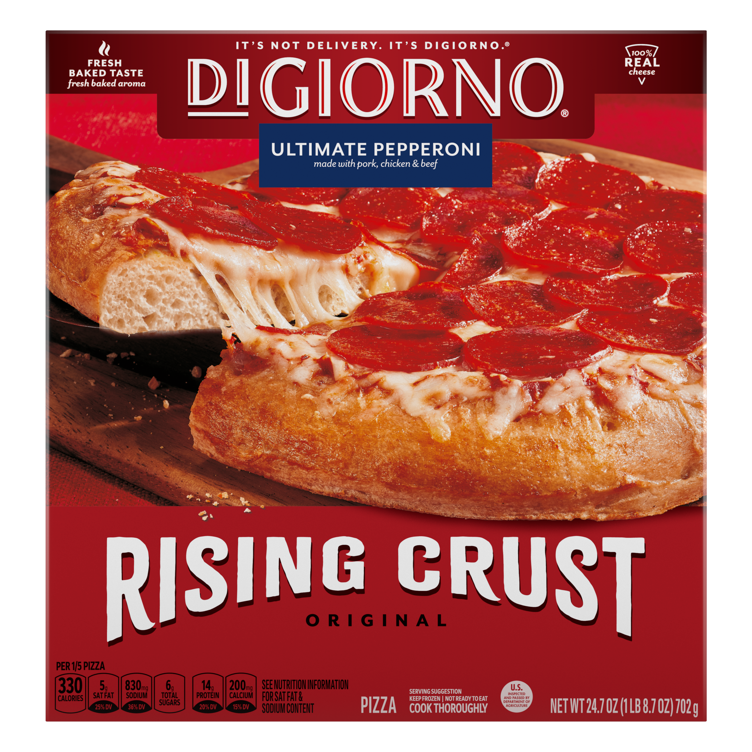 Original Rising Crust Pepperoni Pizza 24.7oz | DiGiorno®