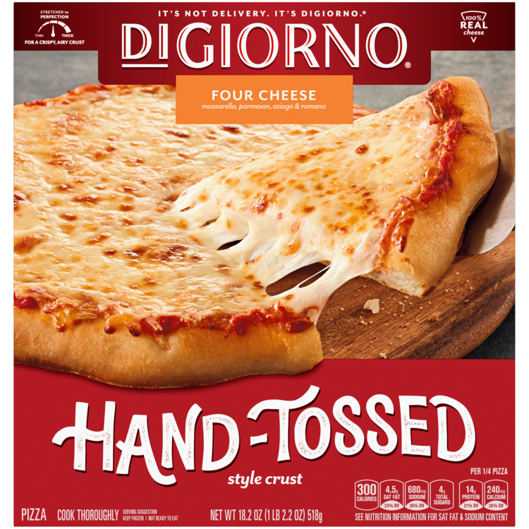 Four Cheese Frozen Pizza Official DIGIORNO®