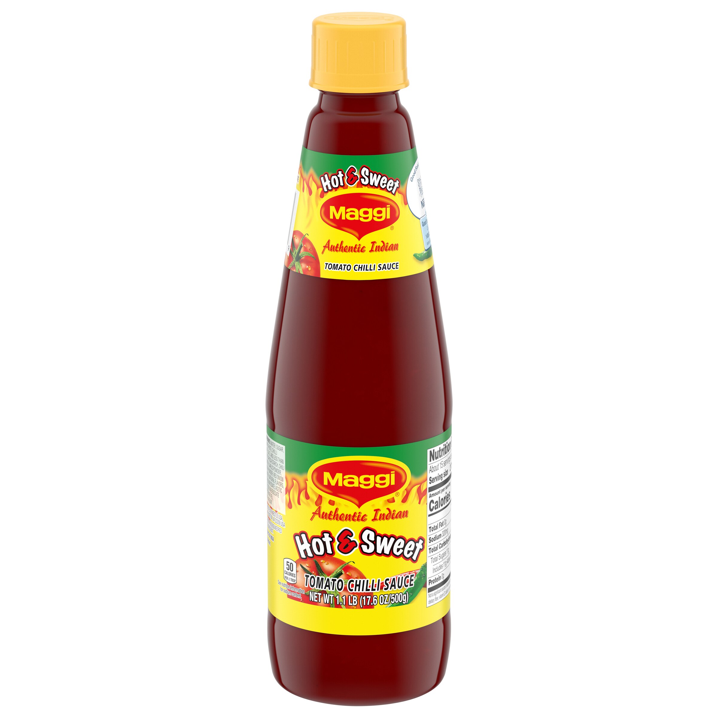 Hot and Sweet Chili Sauce 500 g Bottle Official MAGGI®
