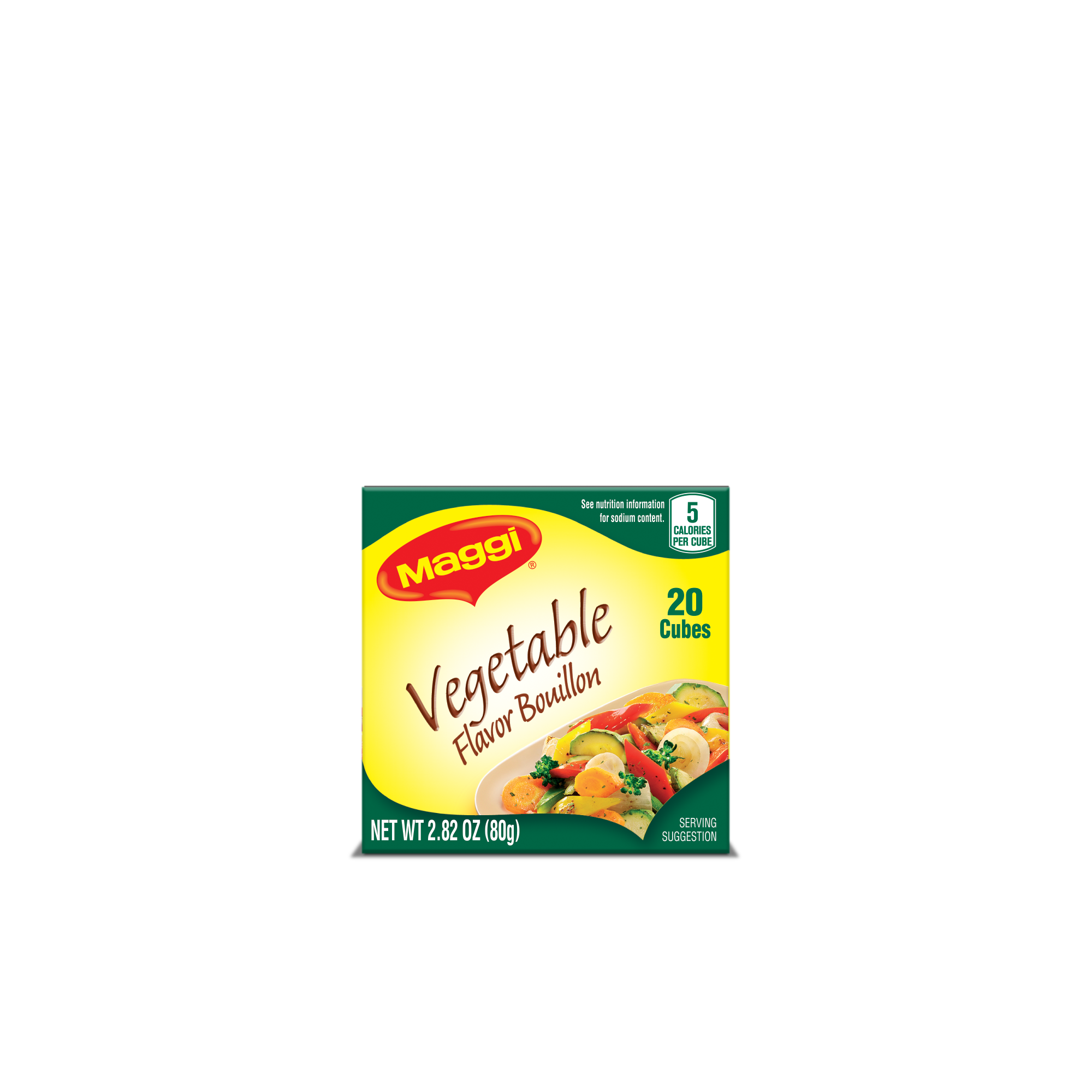 Vegetable Bouillon Cubes 20 Official MAGGI