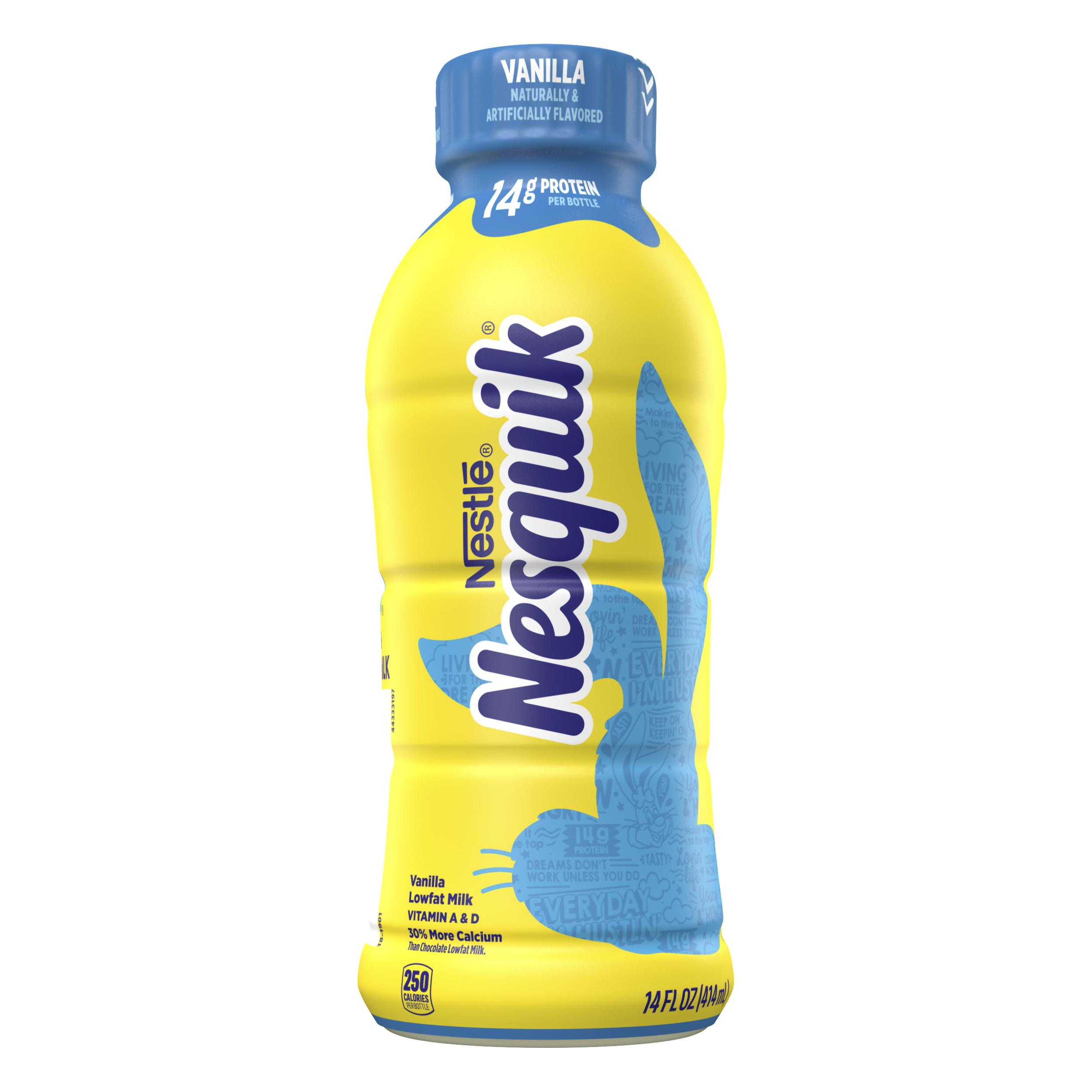 Vanilla Low Fat Flavored Milk 14 Fl Oz Official NESQUIK vanilla-low-fat-flavored-milk-14-fl-oz-official-nesquik