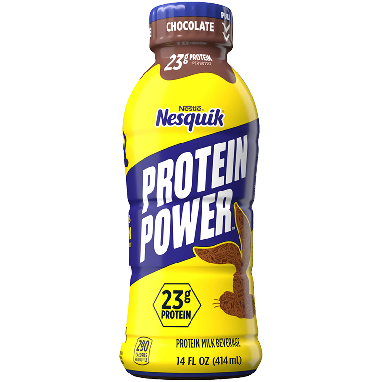 Protein Power Chocolate Protein Milk 14 fl oz | Official NESQUIK®