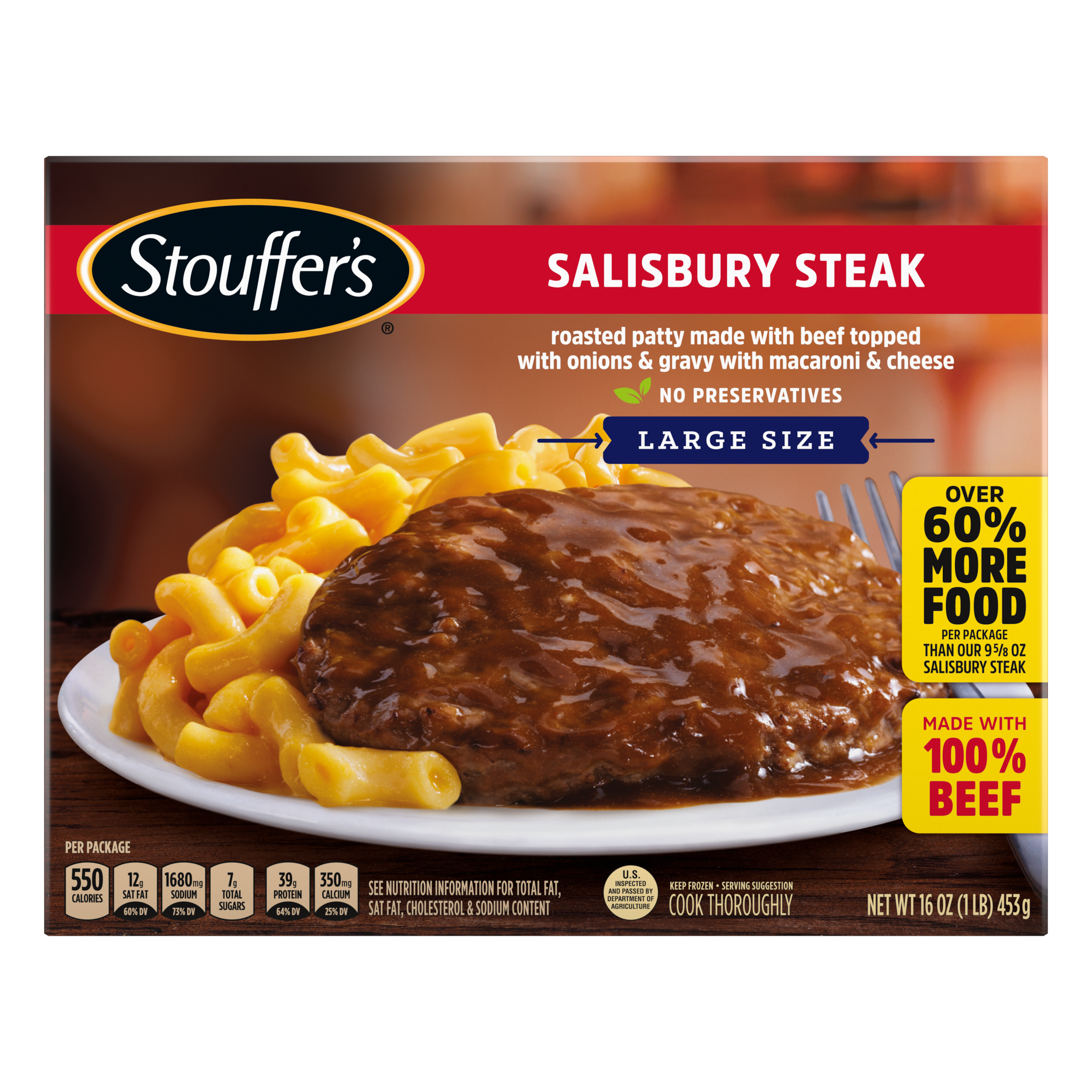 Salisbury steak stouffer's new arrivals