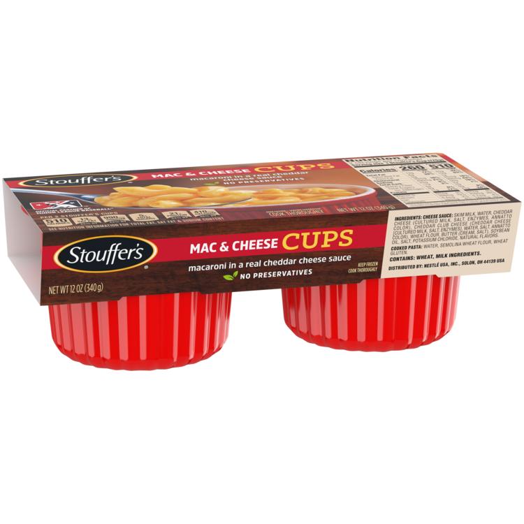 Mac & Cheese Cups Frozen Meal Official STOUFFER'S®