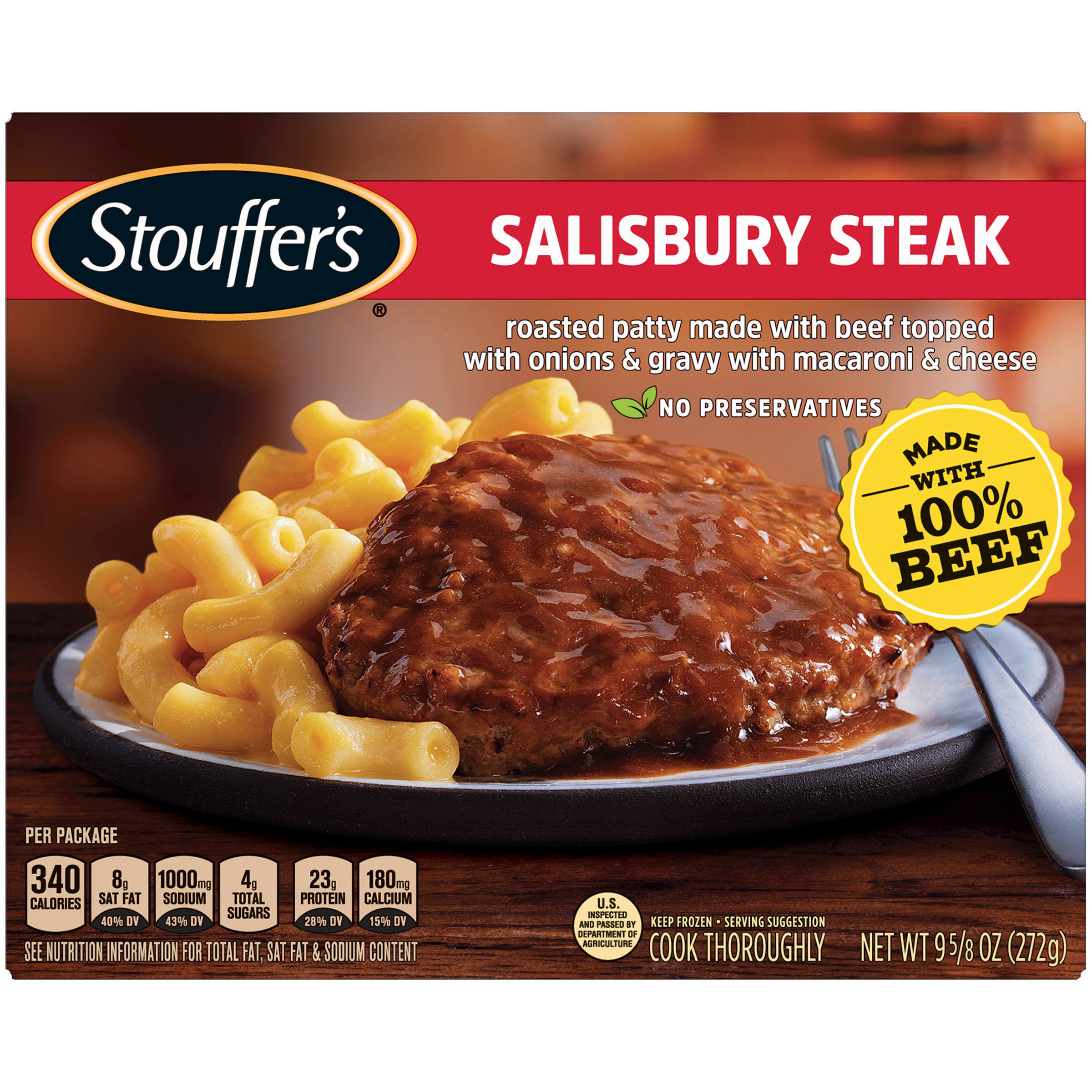 Salisbury steak stouffer's new arrivals