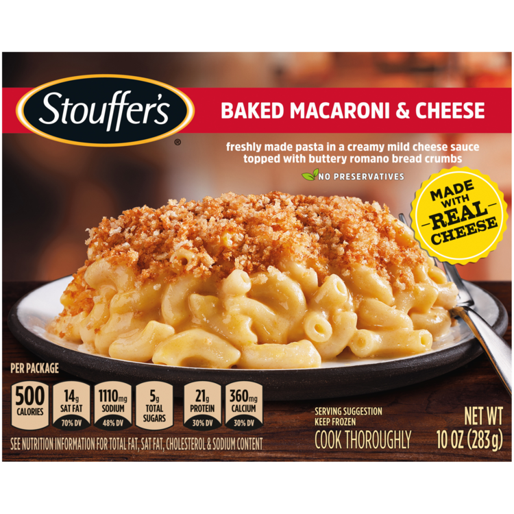 Frozen Baked Macaroni & Cheese Official STOUFFER'S®