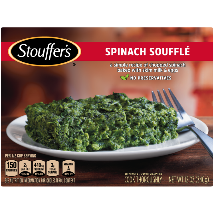Spinach Soufflé Frozen Meal | Official STOUFFER'S®