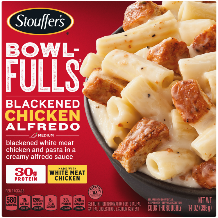 Blackened Chicken Alfredo Frozen BowlFULLS Official STOUFFER'S®