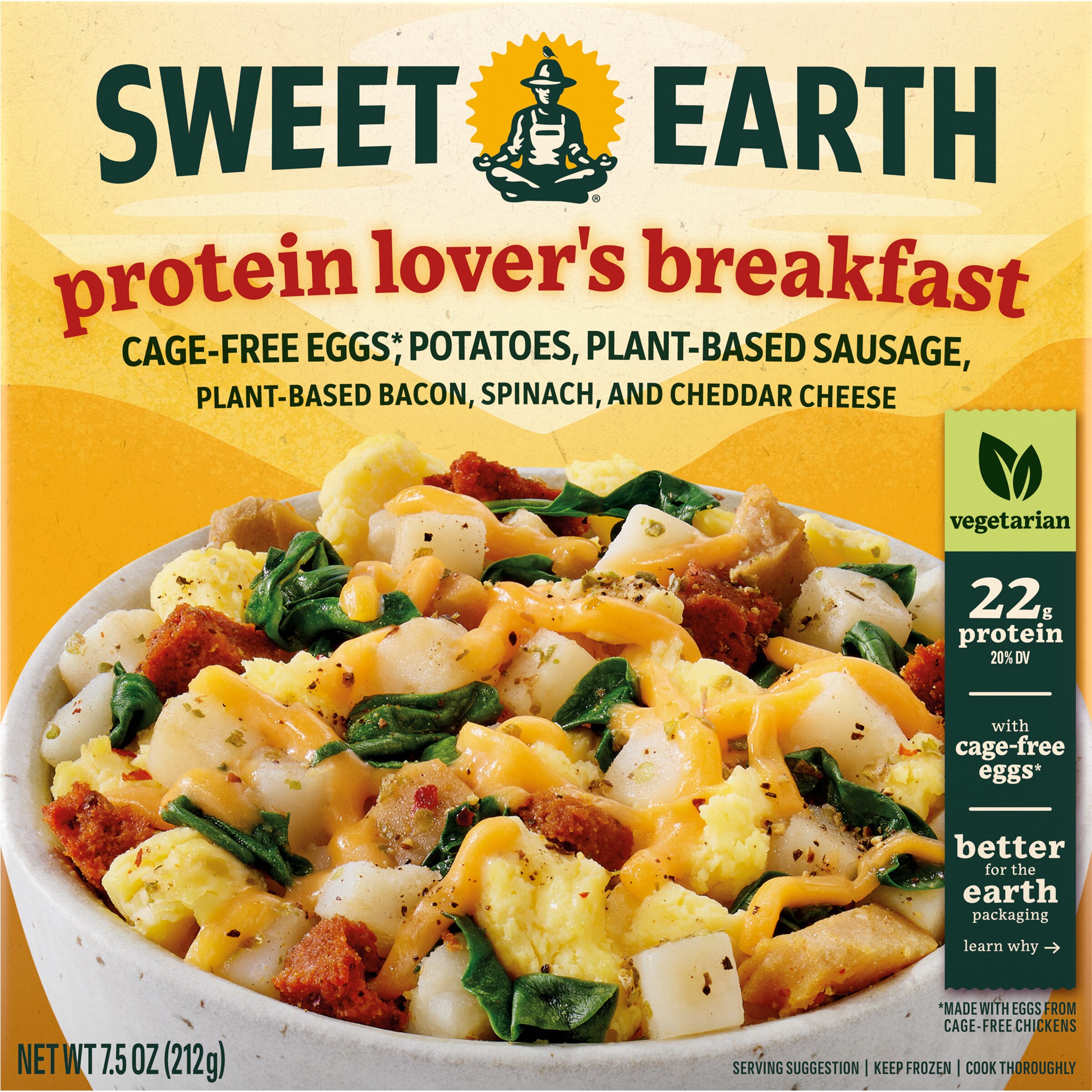Protein Lover's Breakfast Bowl Official SWEET EARTH® FOODS
