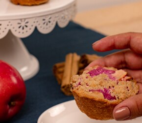 Mini Tartas de Manzana y Bayas