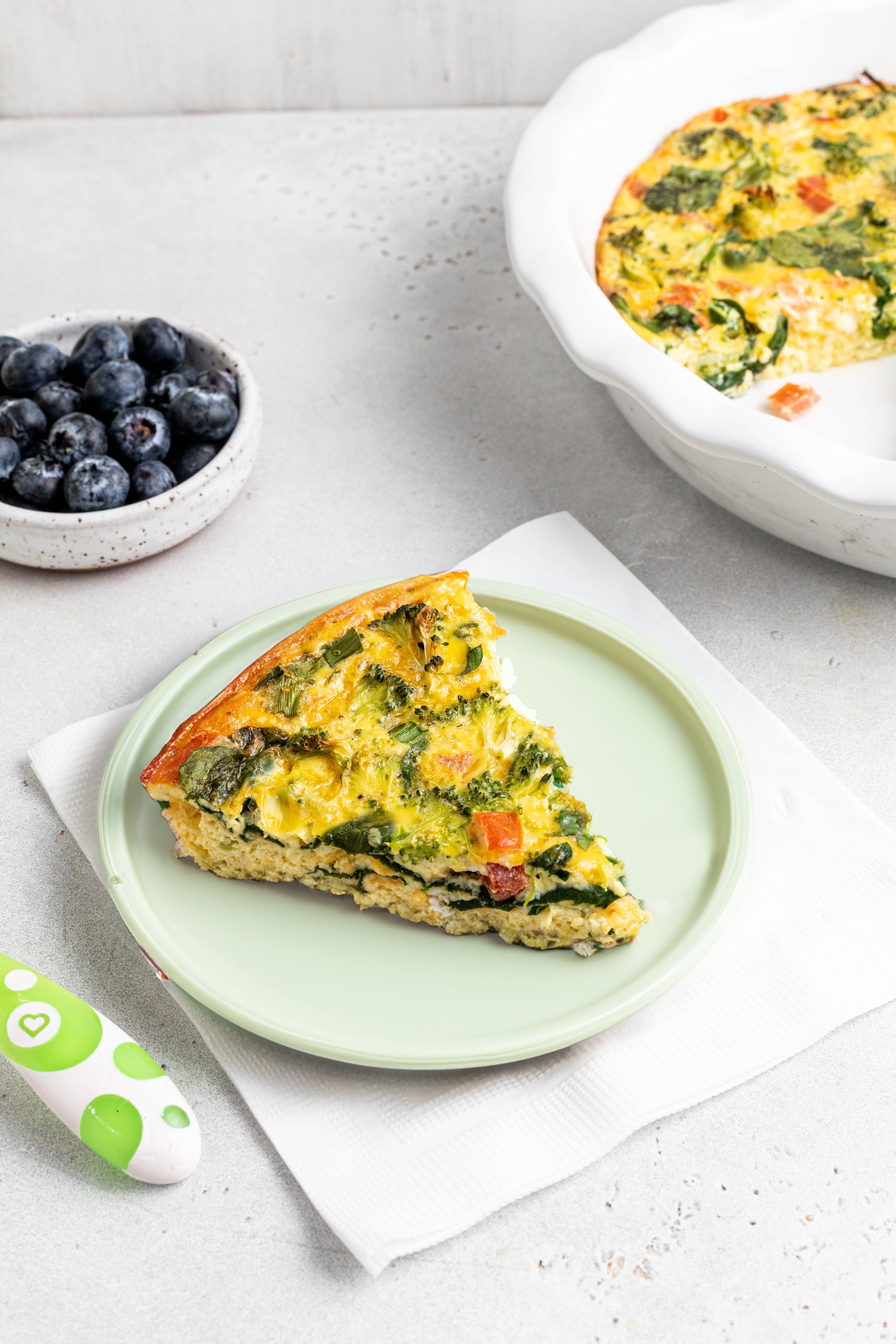 Crustless Quiche