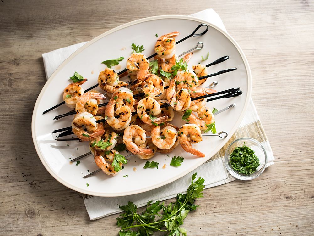 Grilled Shrimp Skewers