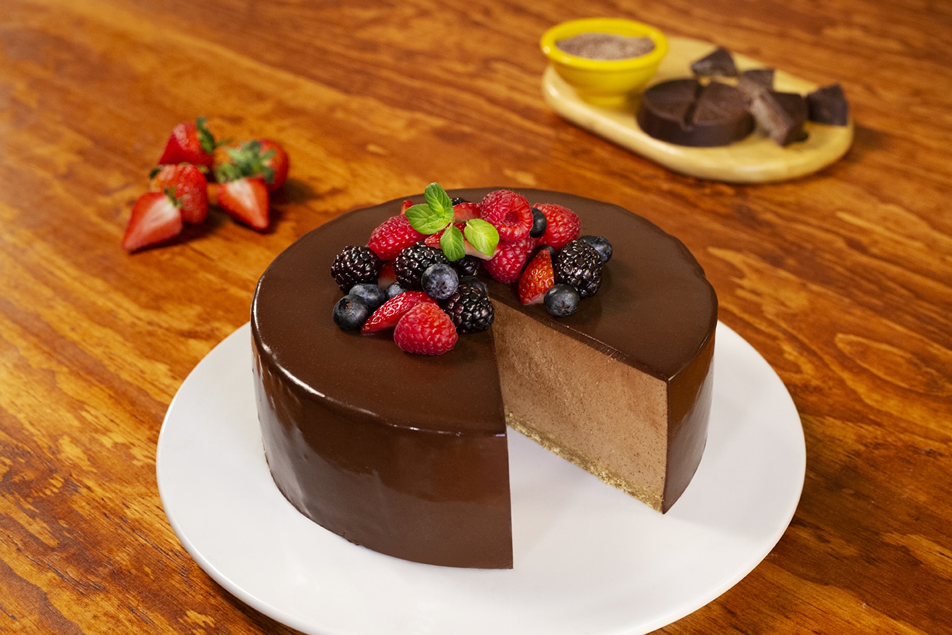 Cheesecake de Chocolate Abuelita