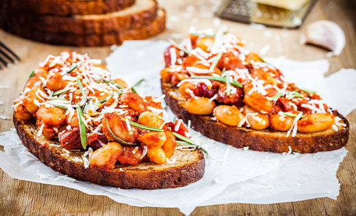 Cheesy Beans on Toast