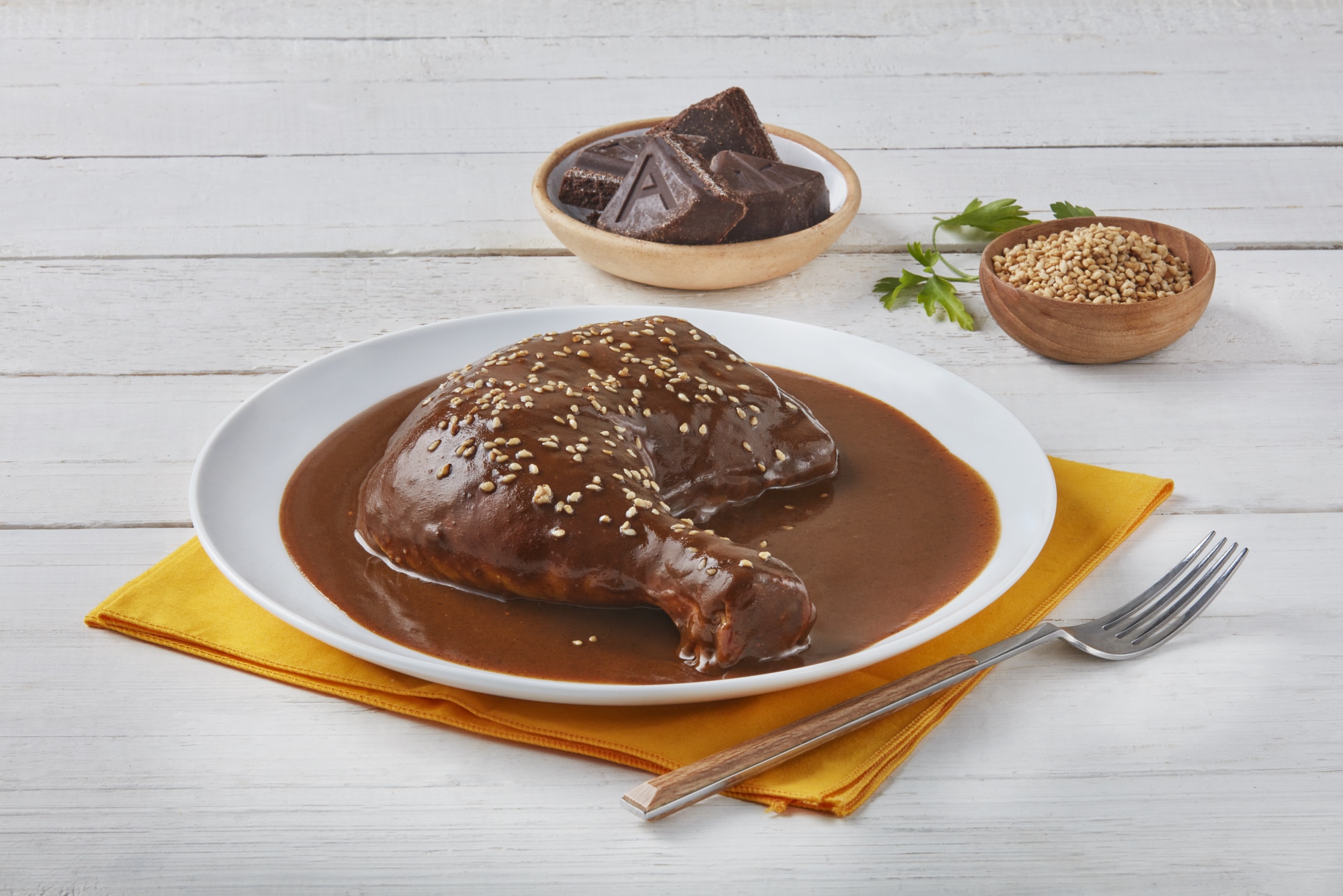 Mole Poblano con Pollo Fácil de Hacer