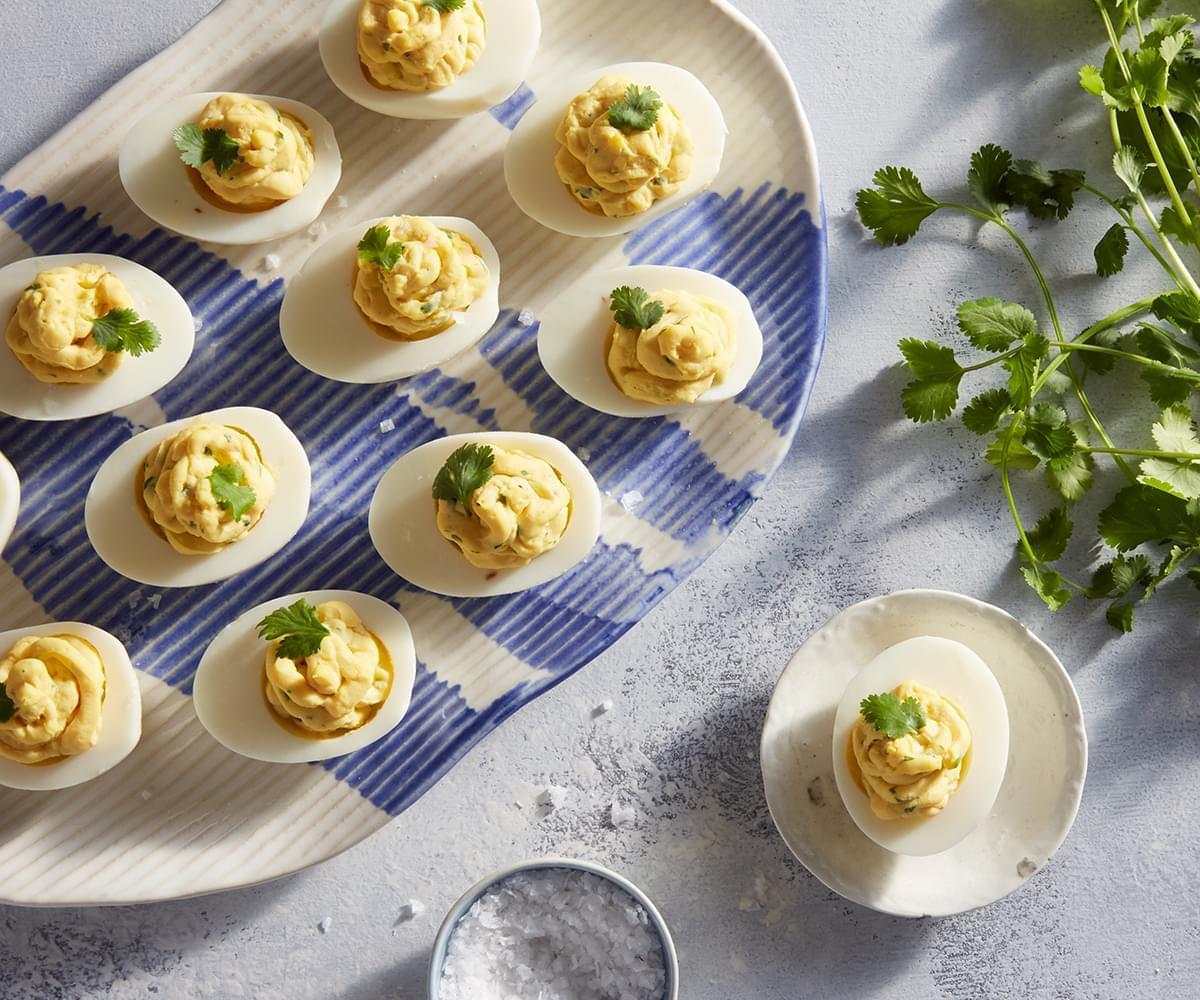 Chipotle Deviled Eggs