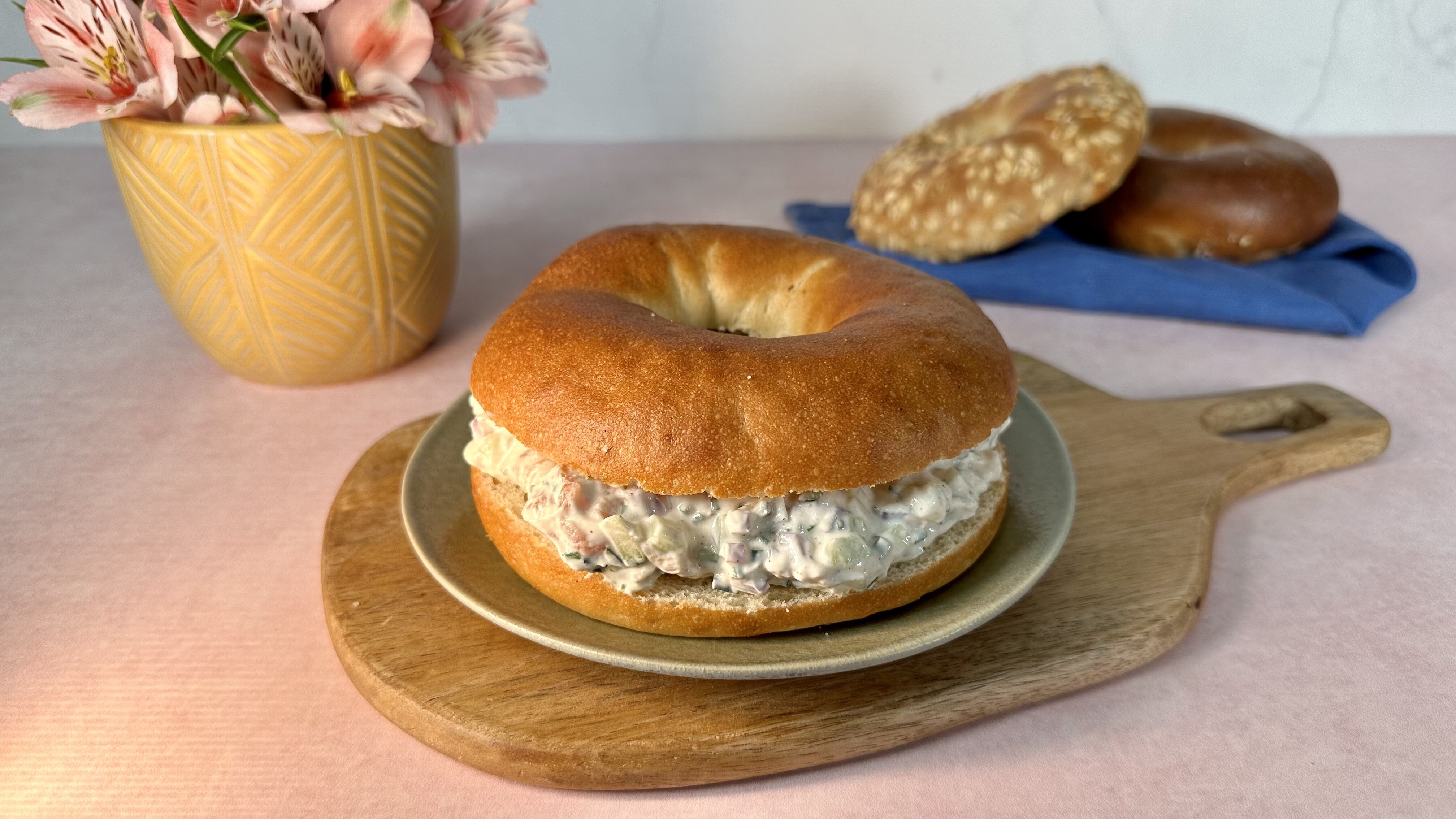 Smoked Salmon Bagel