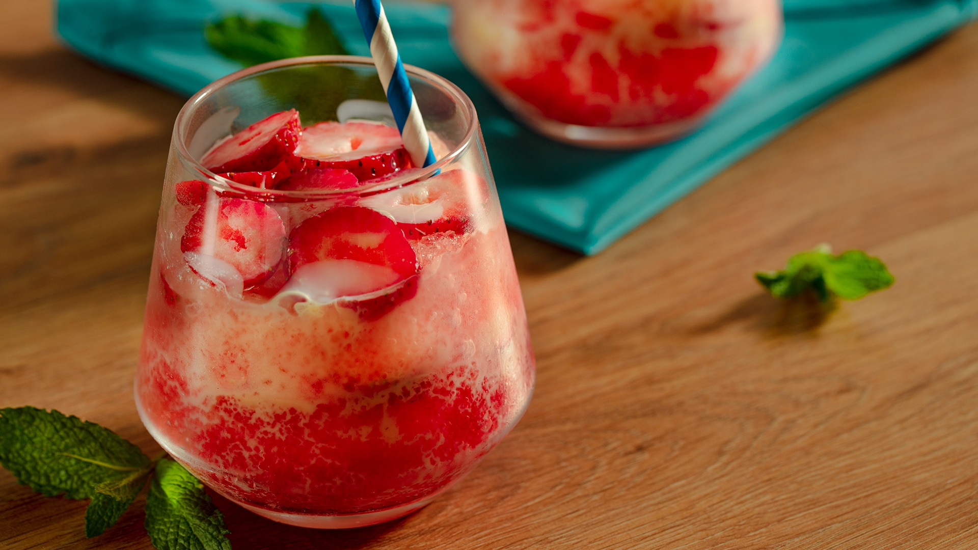 Strawberry Granita