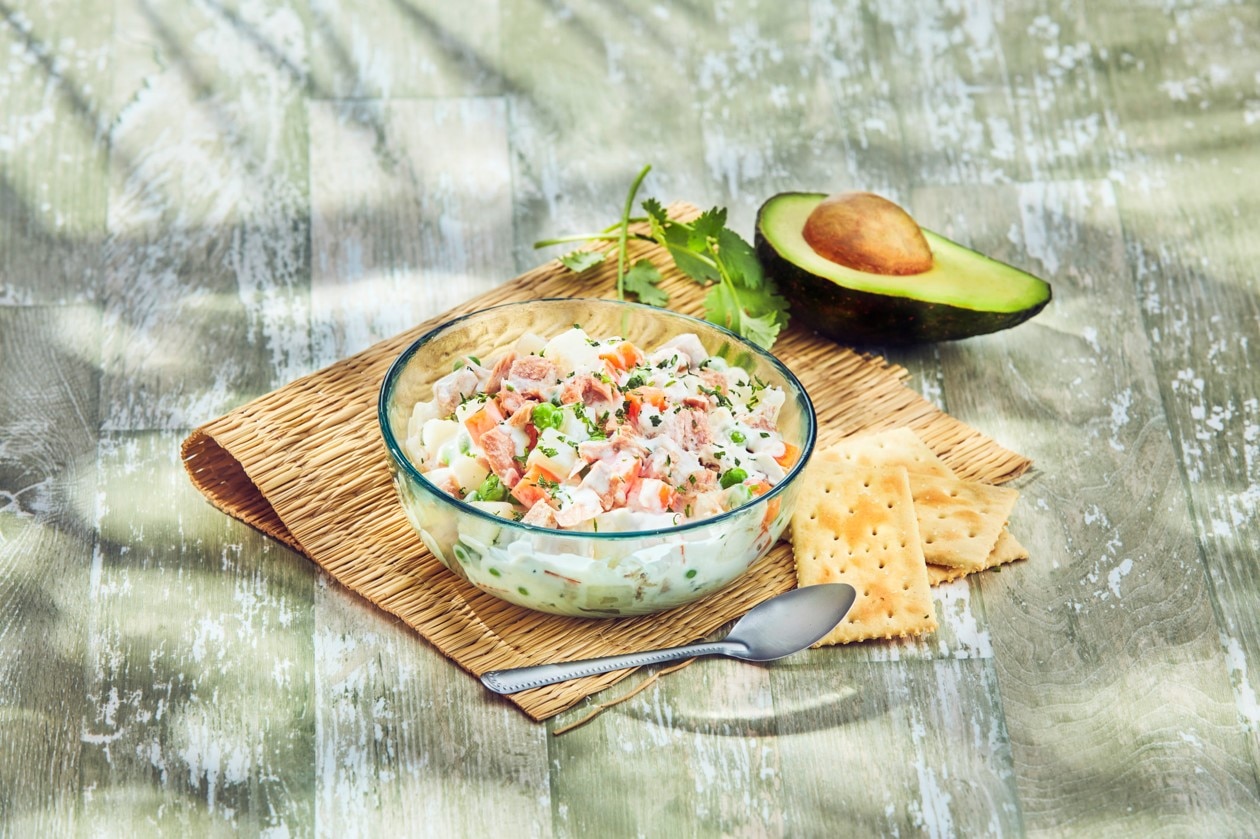 Russian Salad with Tuna