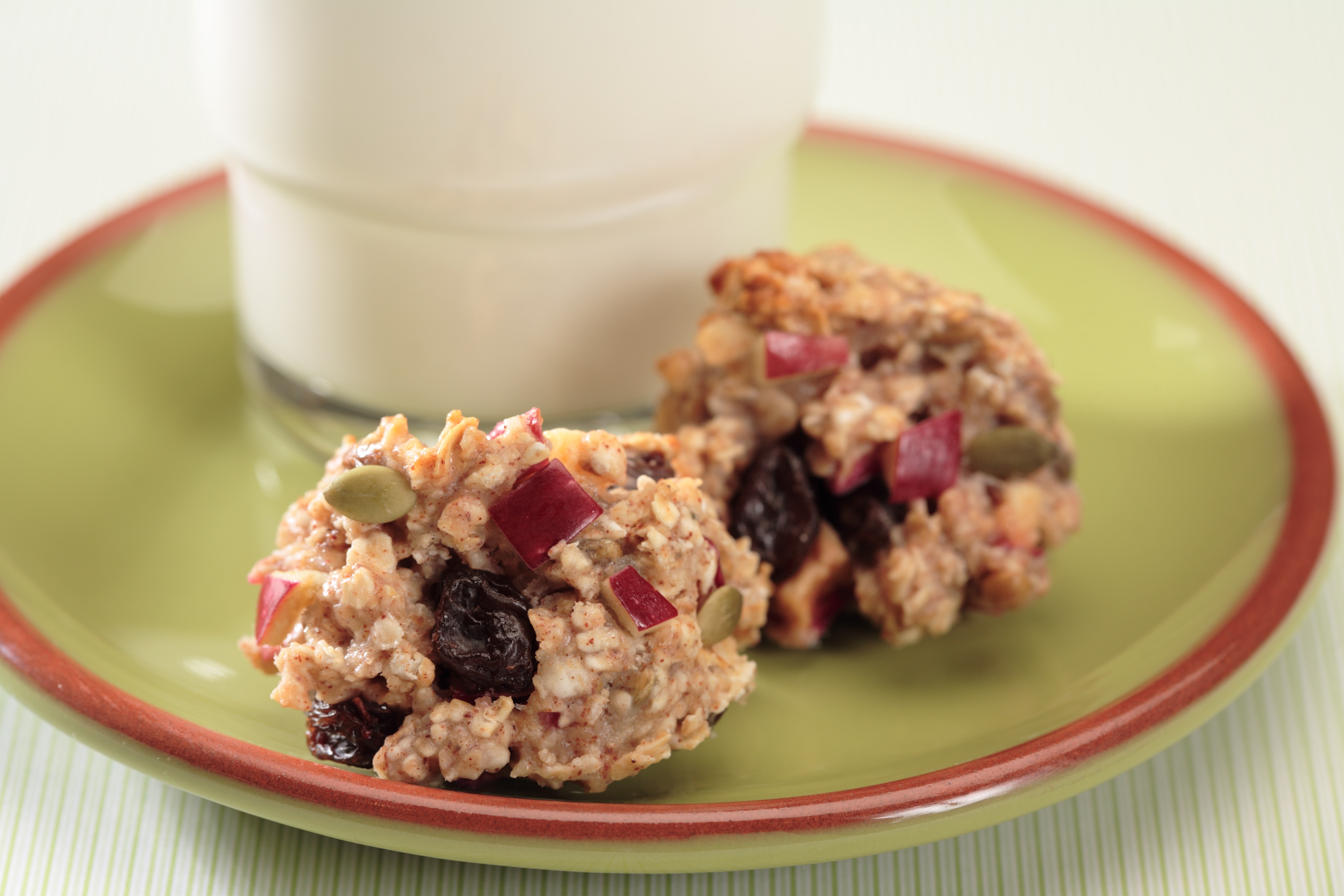 Bolitas de Manzana y Avena La Lechera