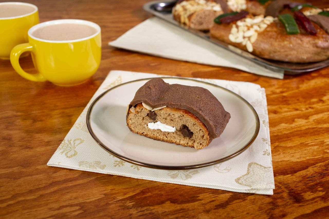 Abuelita Chocolate Three Kings Bread with Almonds