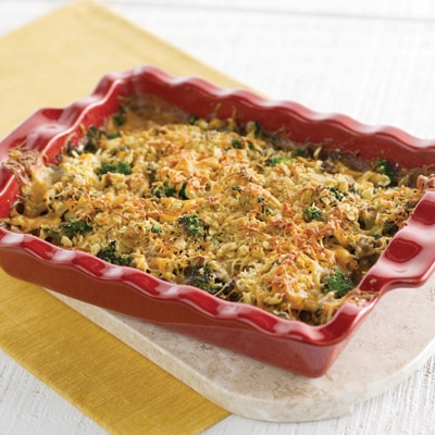 Cazuela Picante de Brócoli y Champiñones