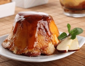 Quick Apple Custard