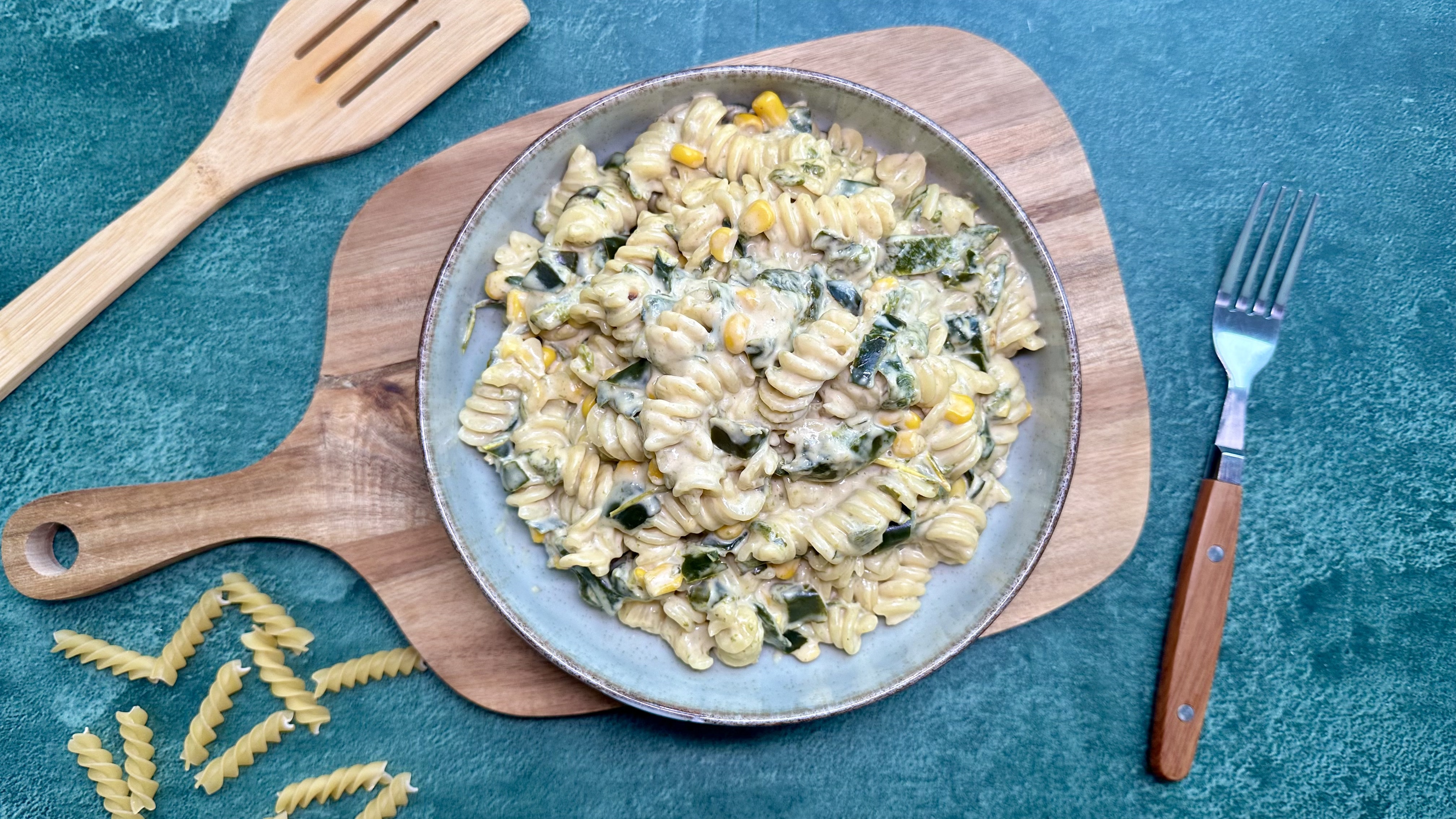 Creamy Poblano Pasta