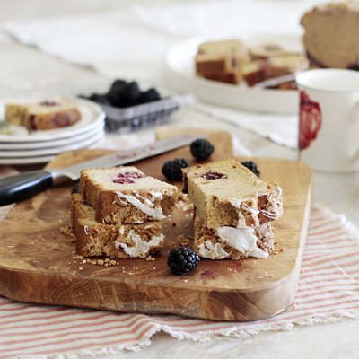 Pastel de Moras y Café