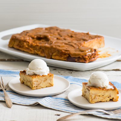 Tres Leches Bread Pudding