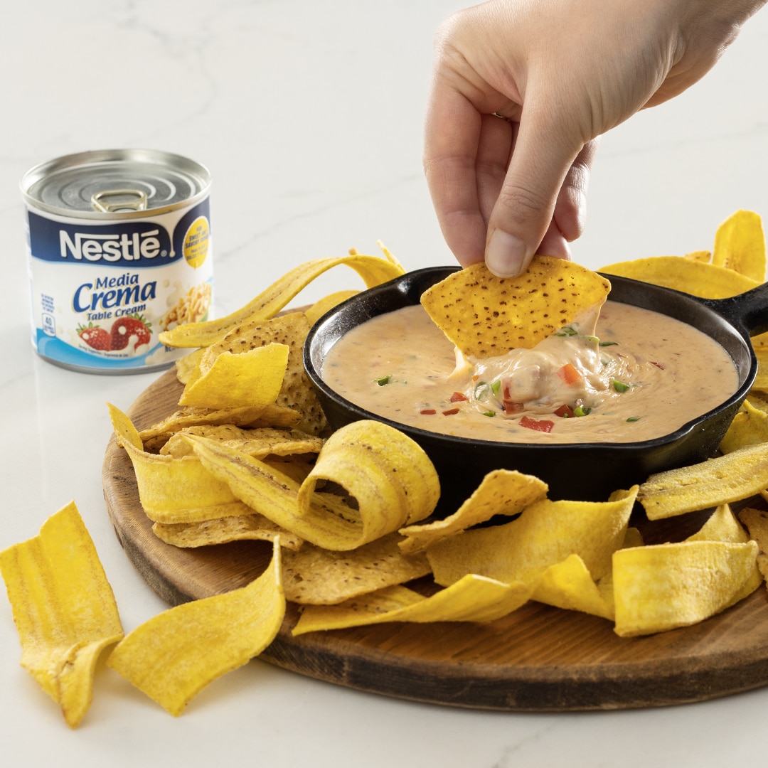 Dip de Queso de Frijoles Negros