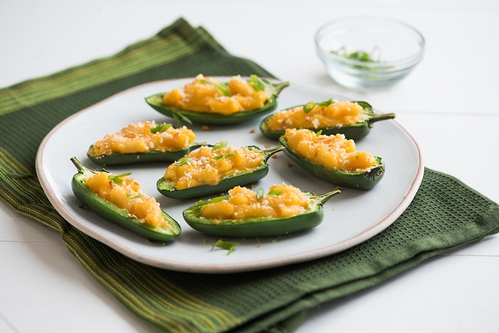 Mac & Cheese Jalapeño Poppers