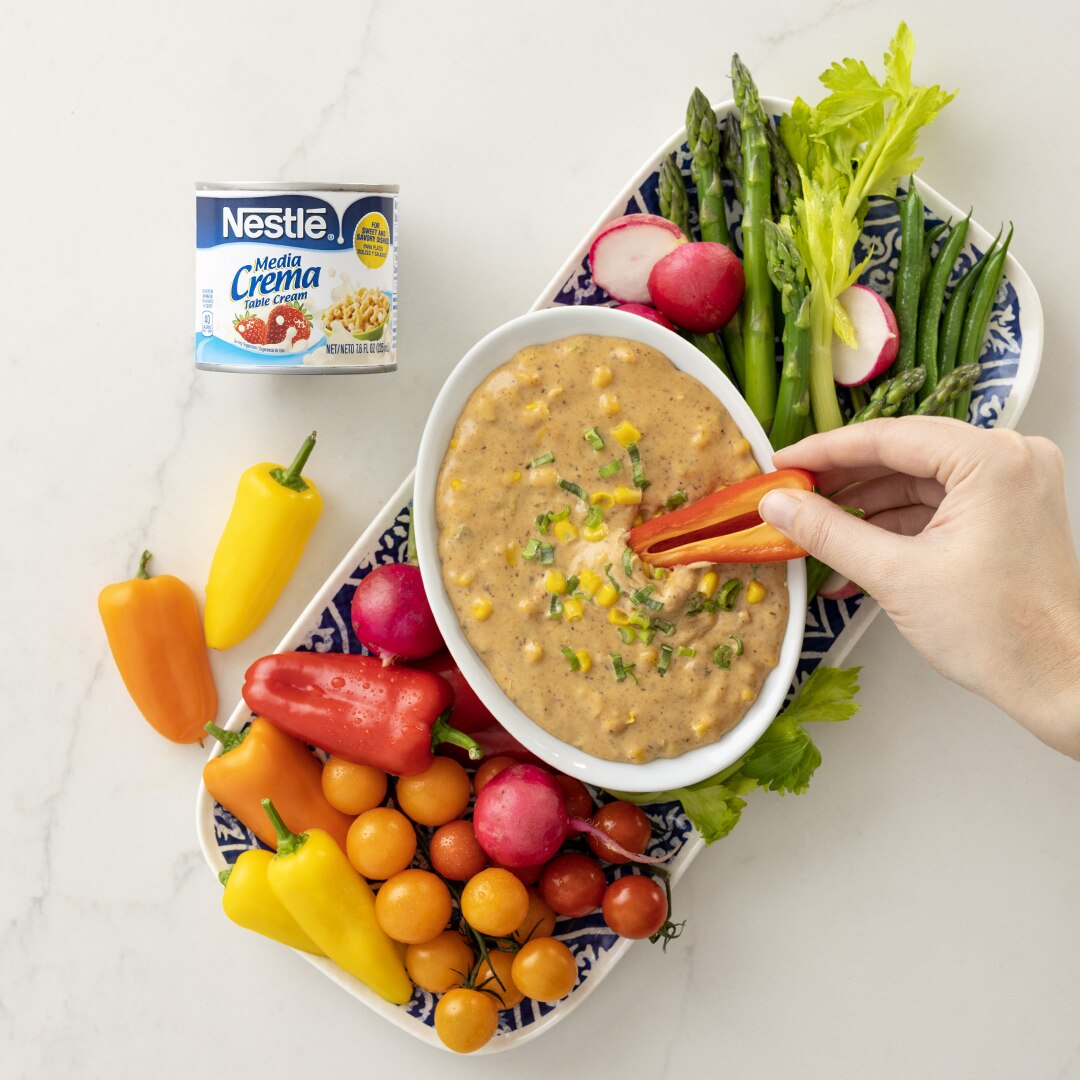Creamy Bean & Corn Dip