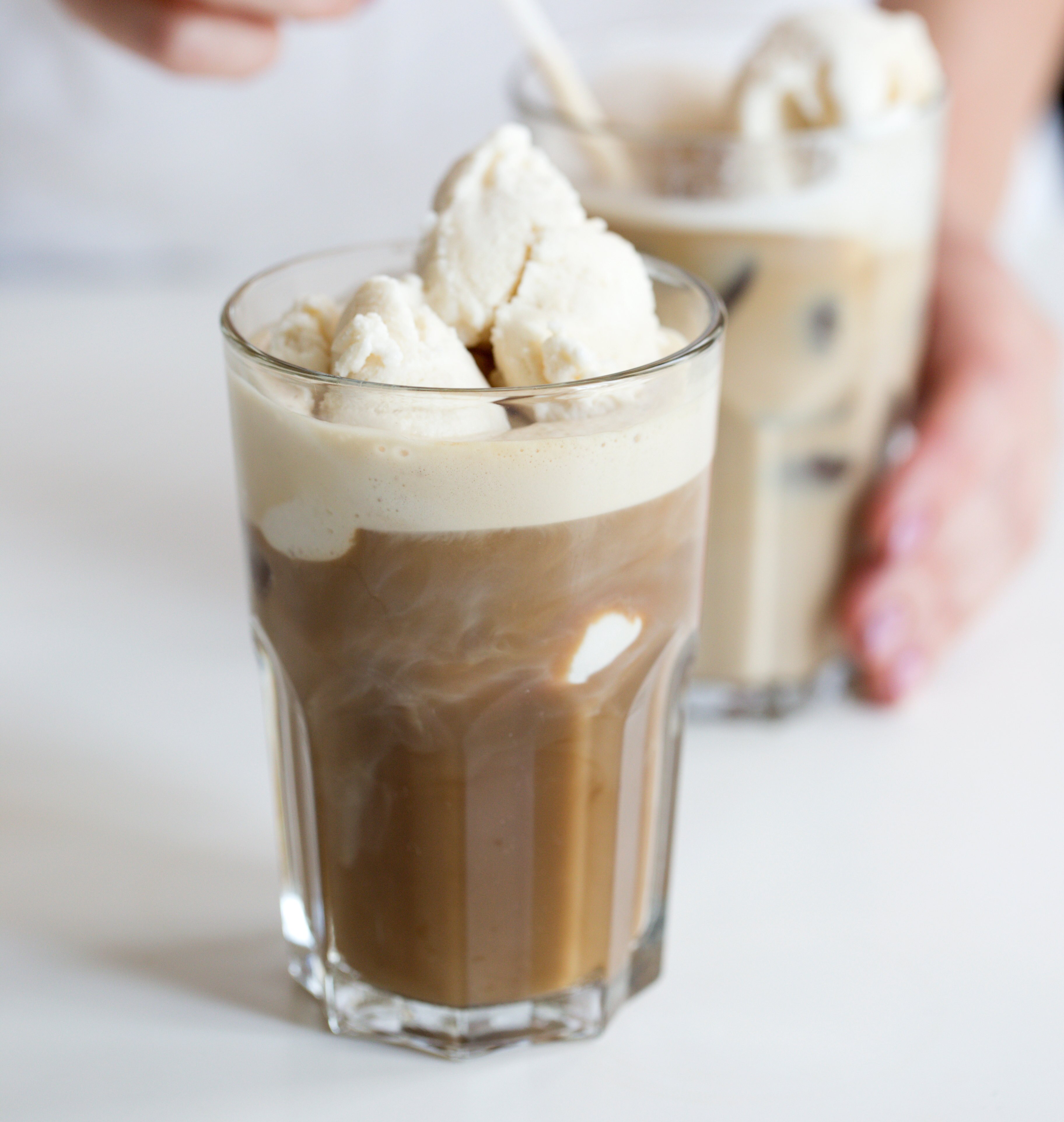 Coffee Ice Cream Floats