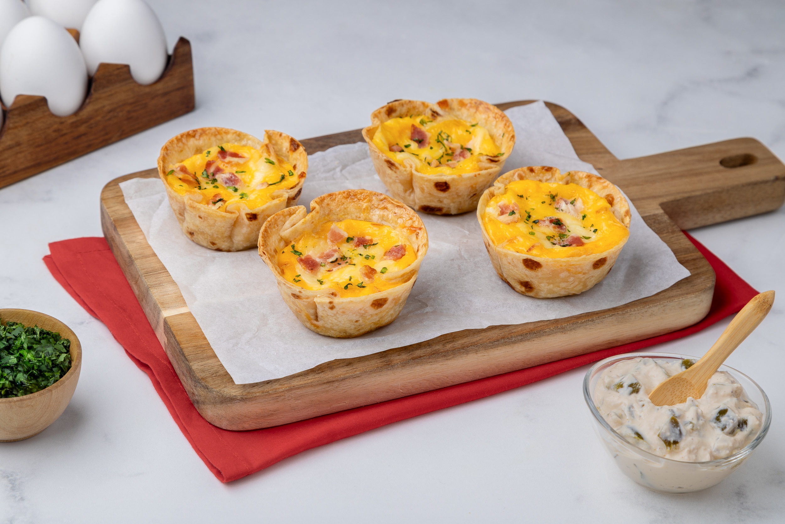 Bacon Cheese Cupcakes
