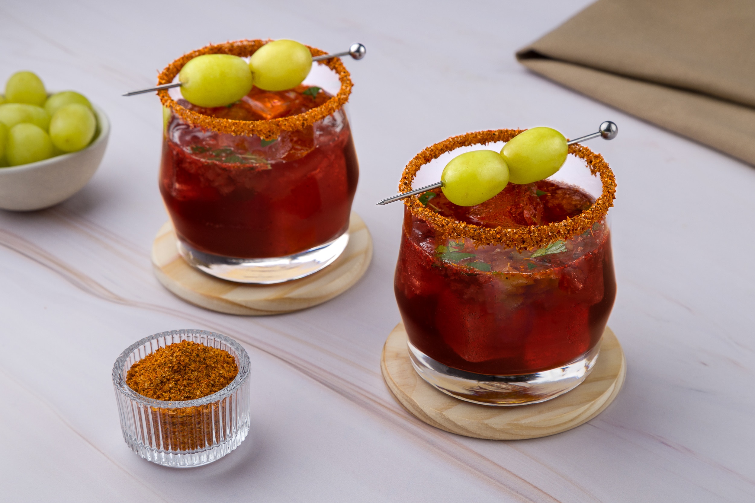 Spicy Grape Mocktail